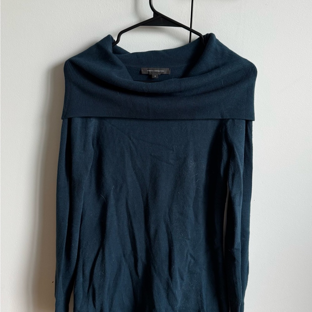 French Connection Women's Teal Sweater